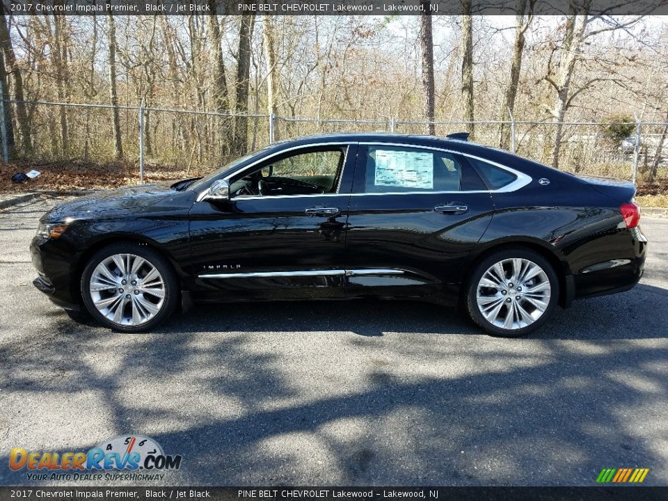 2017 Chevrolet Impala Premier Black / Jet Black Photo #3