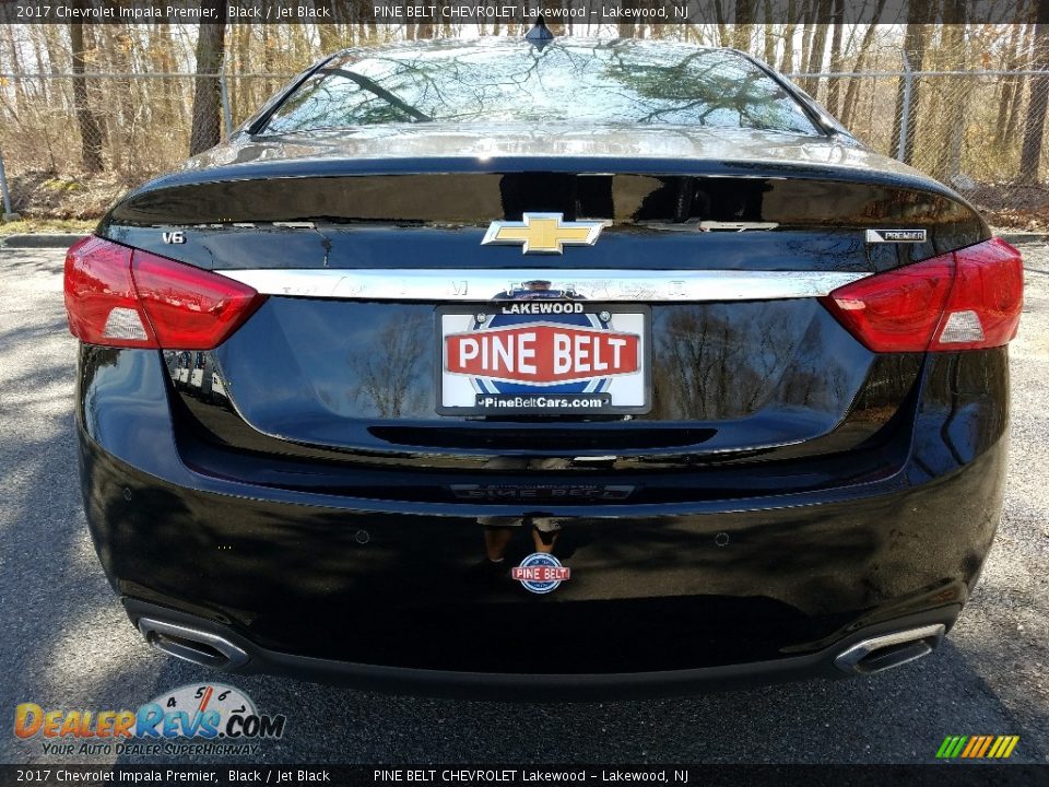 2017 Chevrolet Impala Premier Black / Jet Black Photo #5