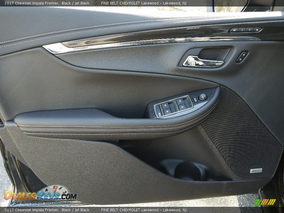 2017 Chevrolet Impala Premier Black / Jet Black Photo #6