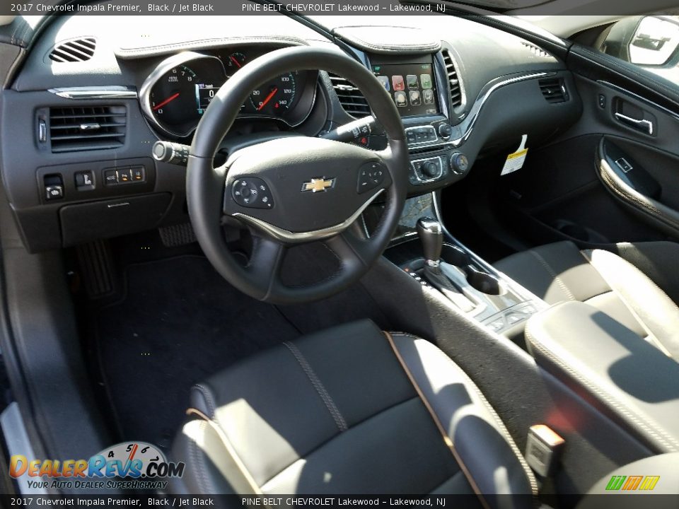 2017 Chevrolet Impala Premier Black / Jet Black Photo #9