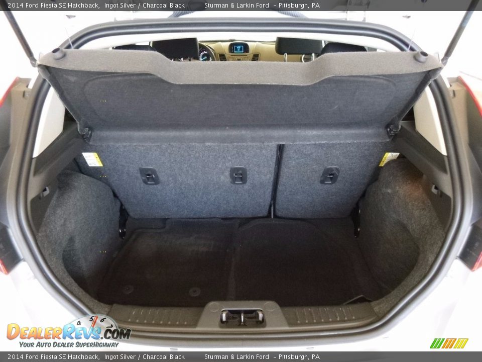 2014 Ford Fiesta SE Hatchback Ingot Silver / Charcoal Black Photo #3