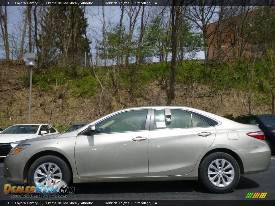 Creme Brulee Mica 2017 Toyota Camry LE Photo #3