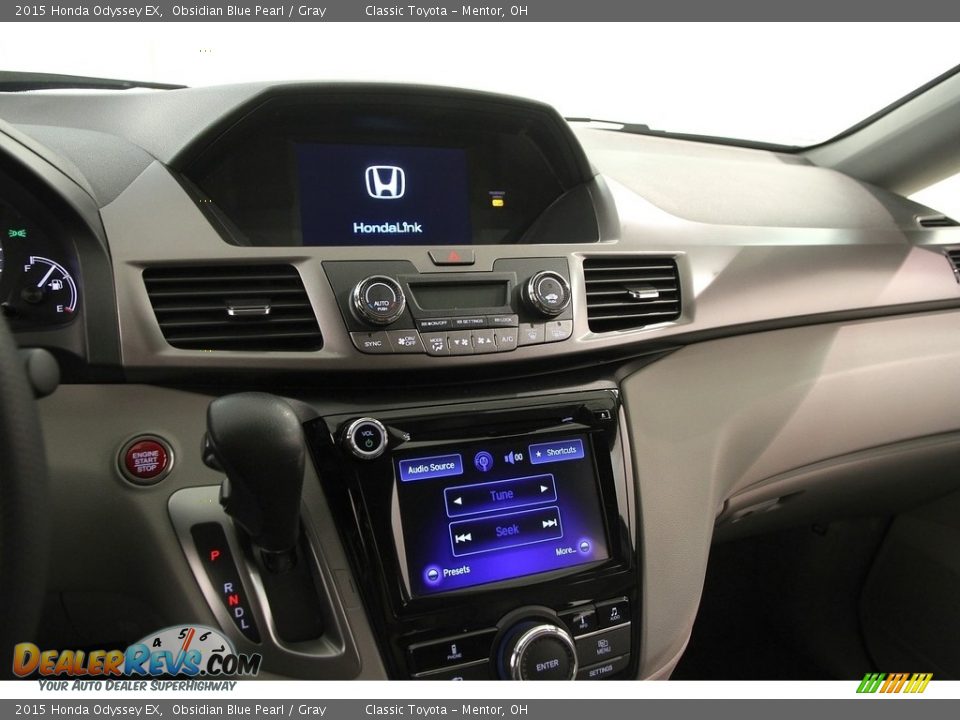 2015 Honda Odyssey EX Obsidian Blue Pearl / Gray Photo #10