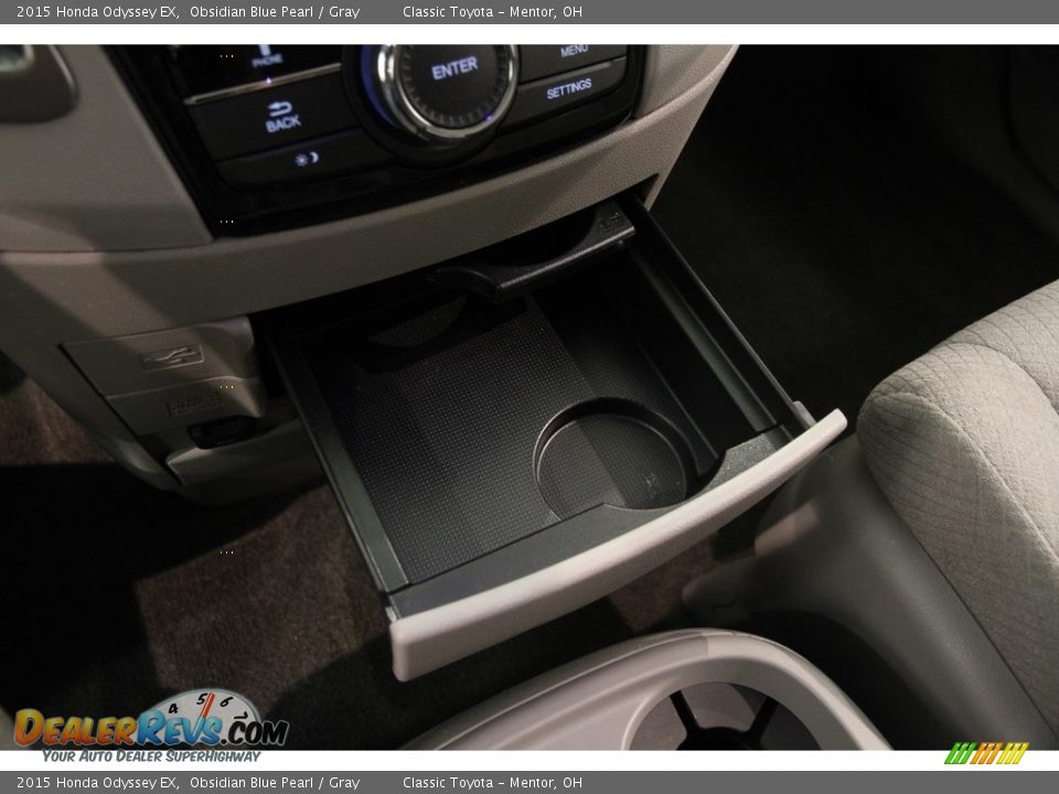 2015 Honda Odyssey EX Obsidian Blue Pearl / Gray Photo #15