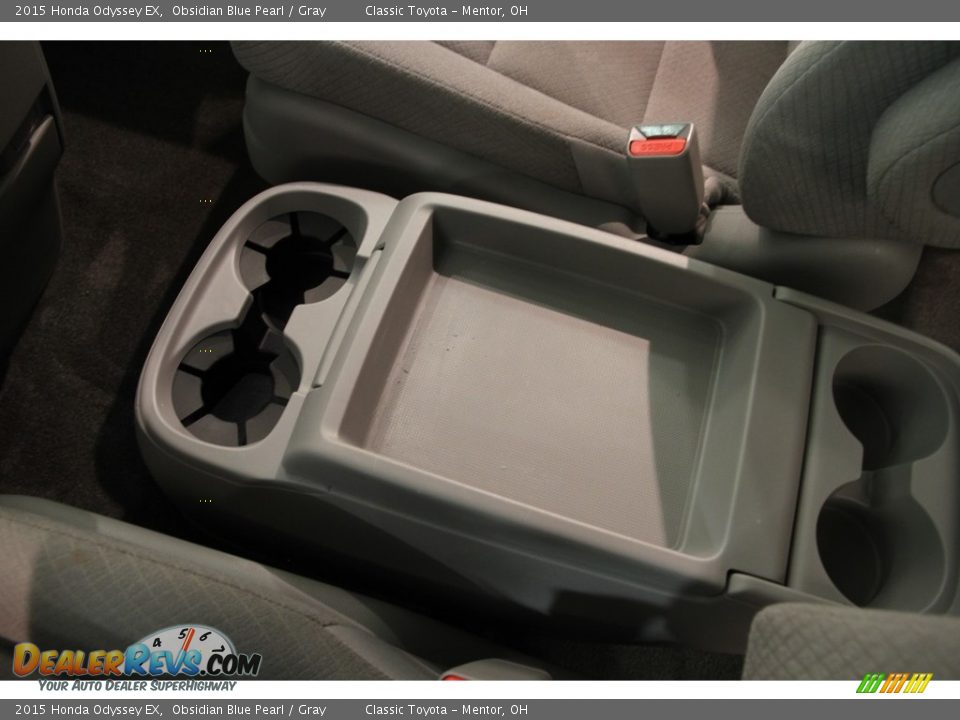 2015 Honda Odyssey EX Obsidian Blue Pearl / Gray Photo #18