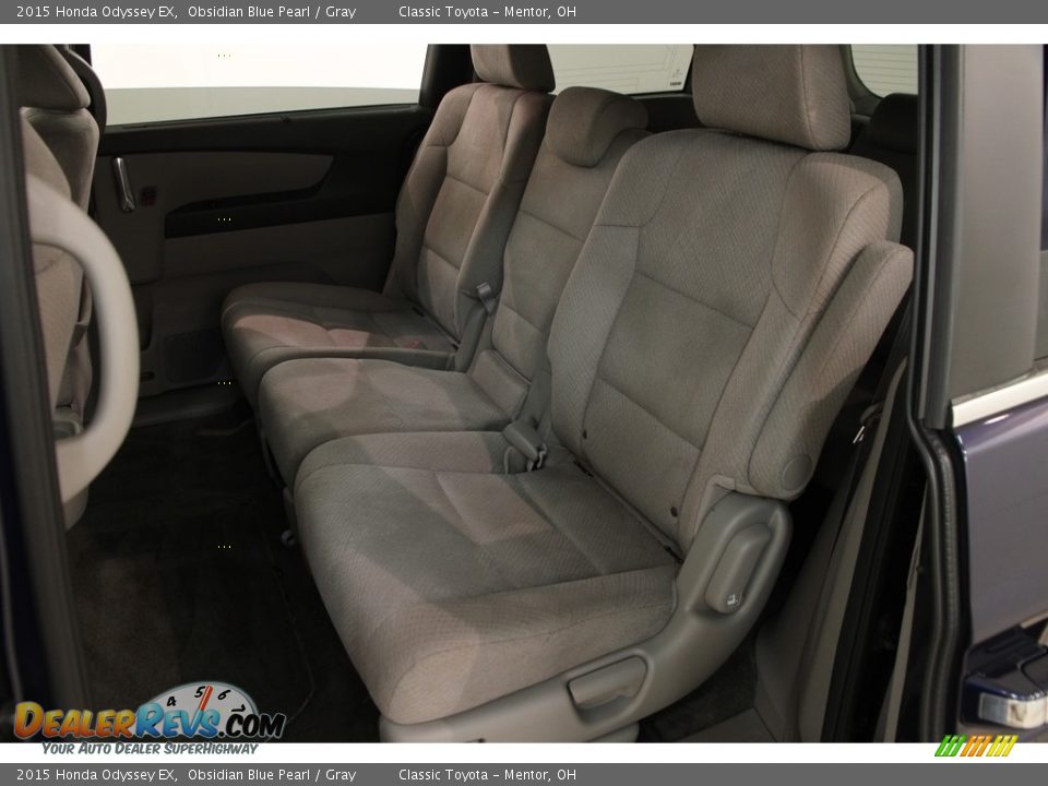 2015 Honda Odyssey EX Obsidian Blue Pearl / Gray Photo #21