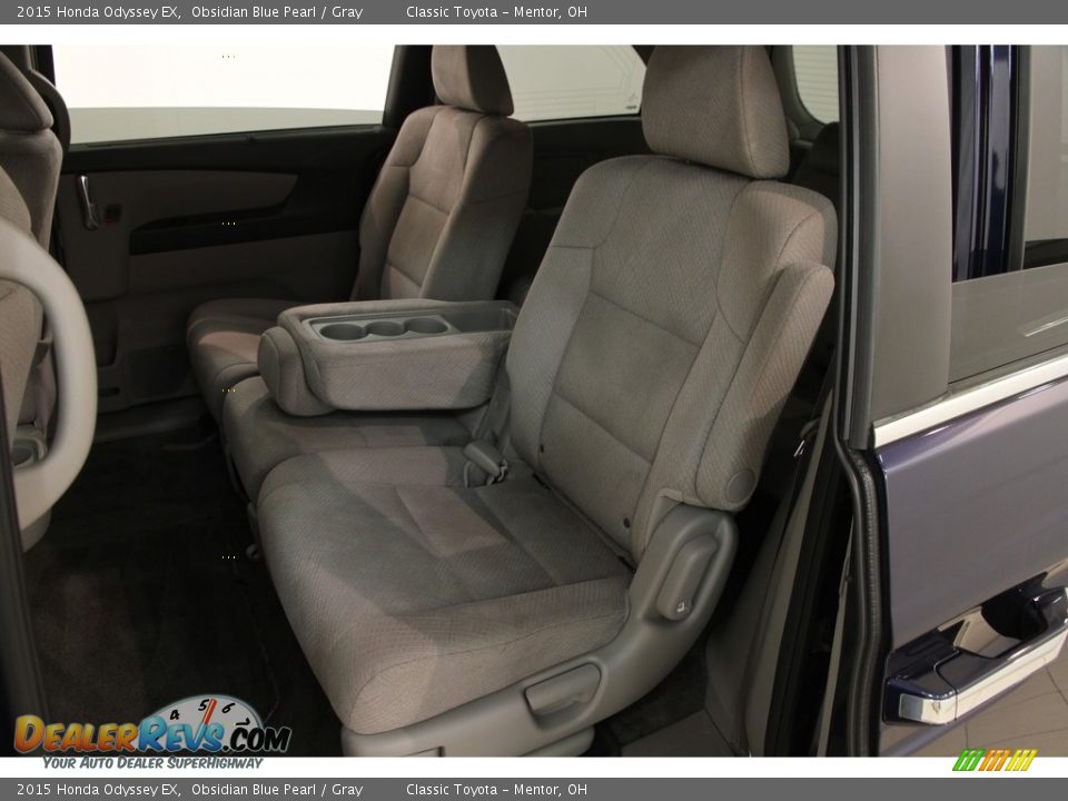 2015 Honda Odyssey EX Obsidian Blue Pearl / Gray Photo #22