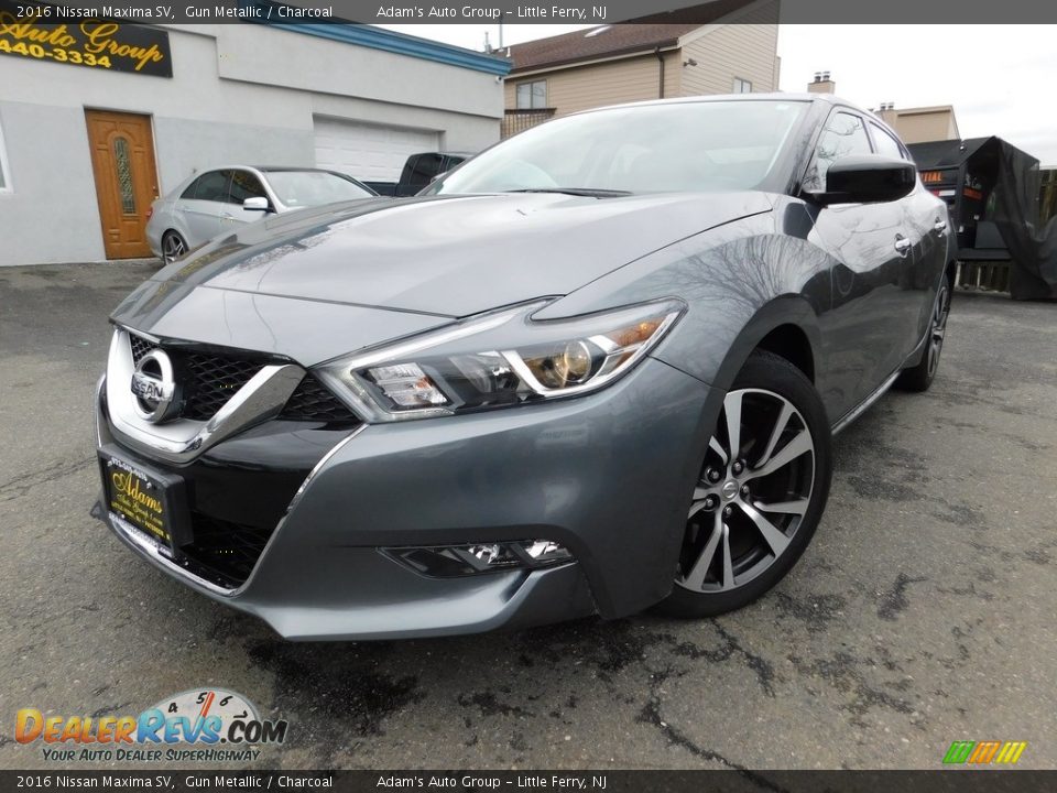 2016 Nissan Maxima SV Gun Metallic / Charcoal Photo #1