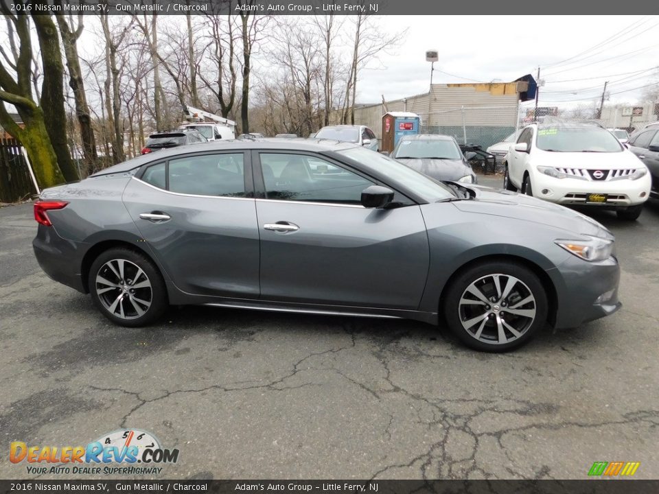 2016 Nissan Maxima SV Gun Metallic / Charcoal Photo #4