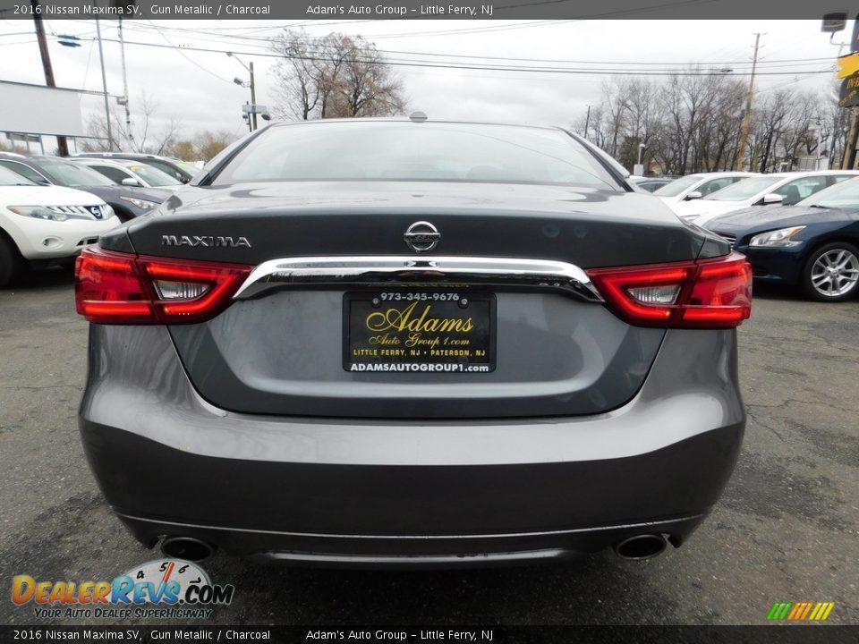 2016 Nissan Maxima SV Gun Metallic / Charcoal Photo #5