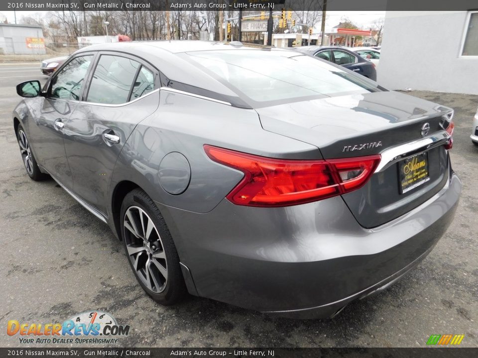 2016 Nissan Maxima SV Gun Metallic / Charcoal Photo #6