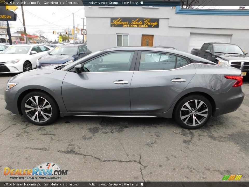 2016 Nissan Maxima SV Gun Metallic / Charcoal Photo #7