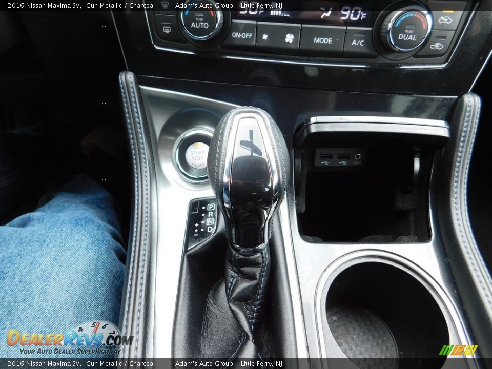 2016 Nissan Maxima SV Gun Metallic / Charcoal Photo #22