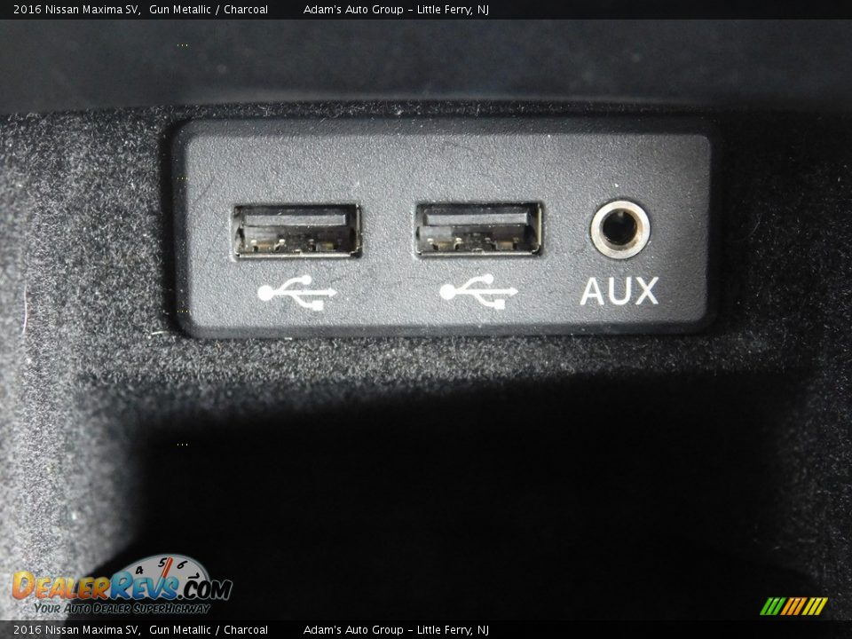 2016 Nissan Maxima SV Gun Metallic / Charcoal Photo #23