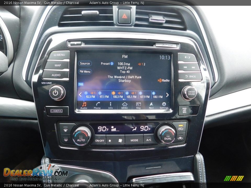 2016 Nissan Maxima SV Gun Metallic / Charcoal Photo #24