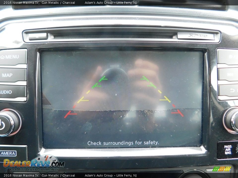 2016 Nissan Maxima SV Gun Metallic / Charcoal Photo #25