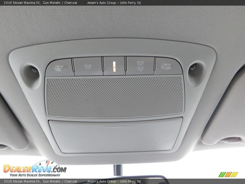 2016 Nissan Maxima SV Gun Metallic / Charcoal Photo #27