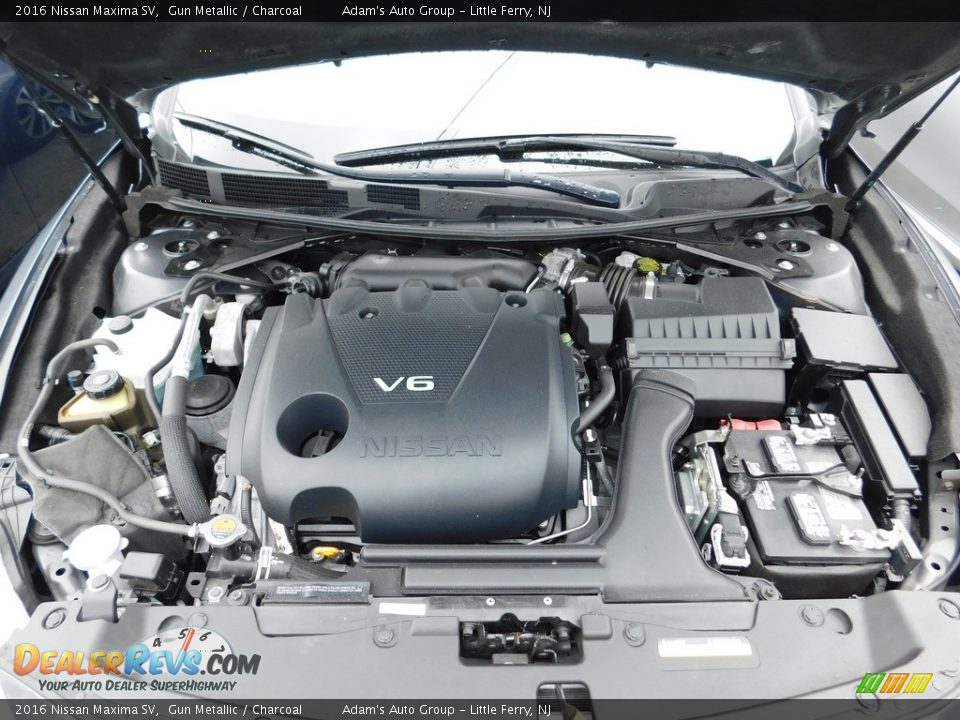 2016 Nissan Maxima SV Gun Metallic / Charcoal Photo #33
