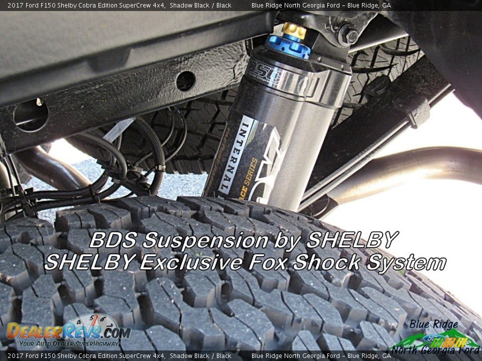 2017 Ford F150 Shelby Cobra Edition SuperCrew 4x4 Shadow Black / Black Photo #28