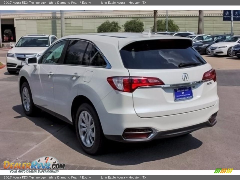 2017 Acura RDX Technology White Diamond Pearl / Ebony Photo #5