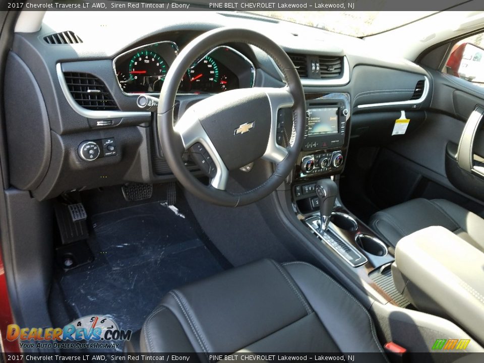 2017 Chevrolet Traverse LT AWD Siren Red Tintcoat / Ebony Photo #9