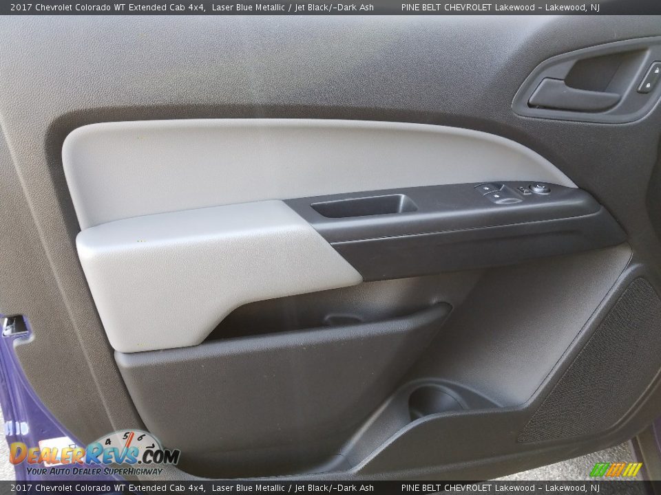 2017 Chevrolet Colorado WT Extended Cab 4x4 Laser Blue Metallic / Jet Black/­Dark Ash Photo #6