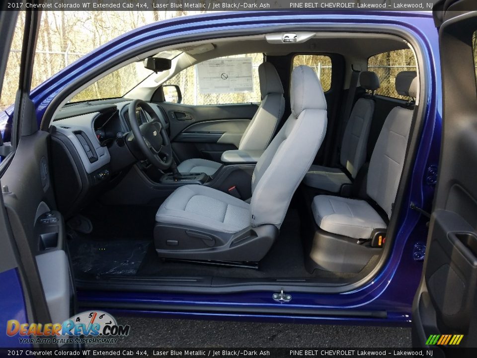 2017 Chevrolet Colorado WT Extended Cab 4x4 Laser Blue Metallic / Jet Black/­Dark Ash Photo #8