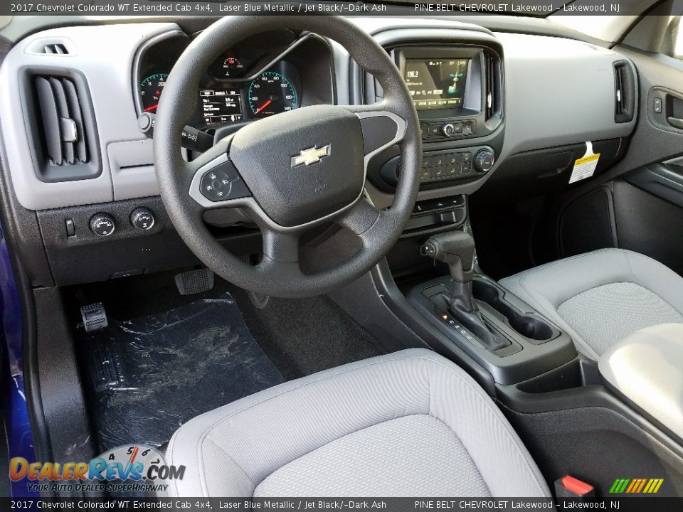 2017 Chevrolet Colorado WT Extended Cab 4x4 Laser Blue Metallic / Jet Black/­Dark Ash Photo #9