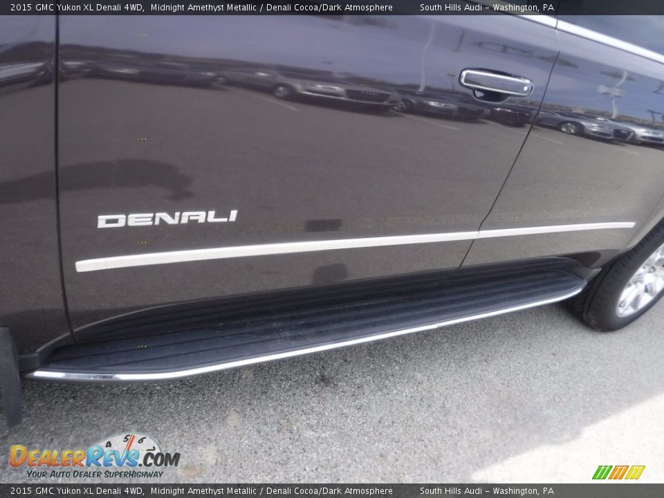 2015 GMC Yukon XL Denali 4WD Midnight Amethyst Metallic / Denali Cocoa/Dark Atmosphere Photo #4