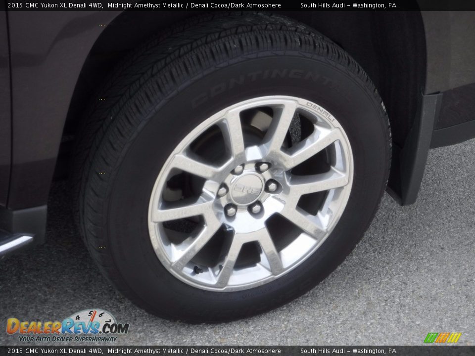 2015 GMC Yukon XL Denali 4WD Midnight Amethyst Metallic / Denali Cocoa/Dark Atmosphere Photo #5