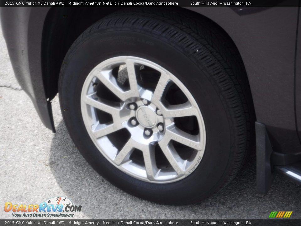 2015 GMC Yukon XL Denali 4WD Midnight Amethyst Metallic / Denali Cocoa/Dark Atmosphere Photo #6