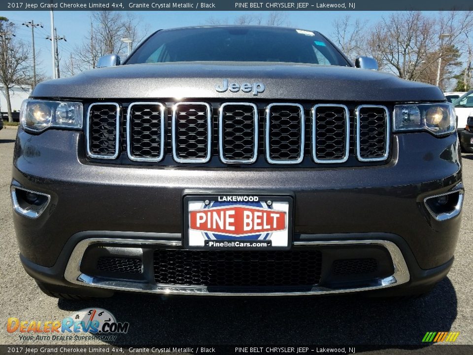 2017 Jeep Grand Cherokee Limited 4x4 Granite Crystal Metallic / Black Photo #2