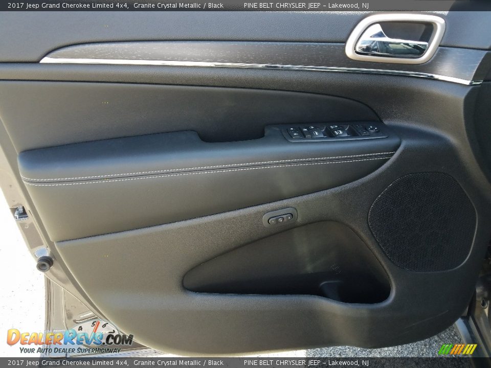 2017 Jeep Grand Cherokee Limited 4x4 Granite Crystal Metallic / Black Photo #6