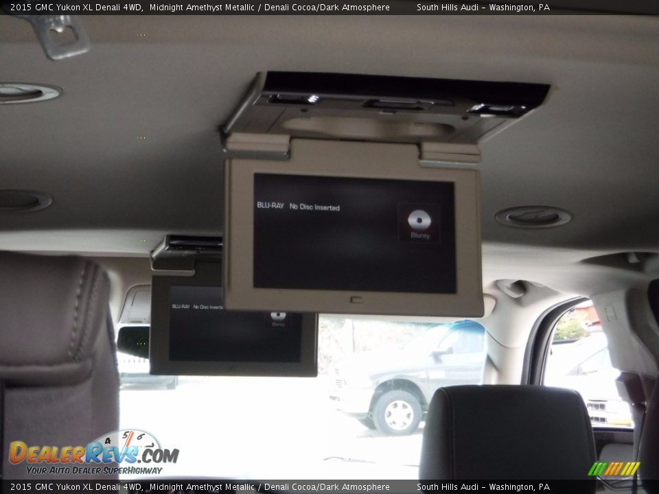 2015 GMC Yukon XL Denali 4WD Midnight Amethyst Metallic / Denali Cocoa/Dark Atmosphere Photo #16