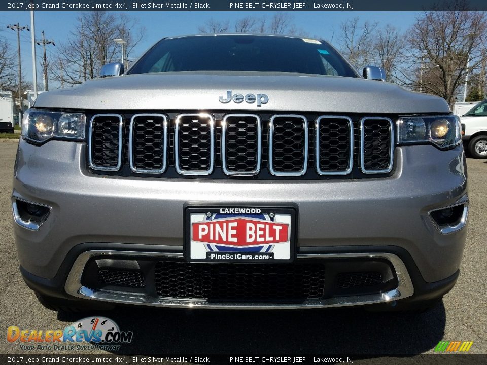2017 Jeep Grand Cherokee Limited 4x4 Billet Silver Metallic / Black Photo #2