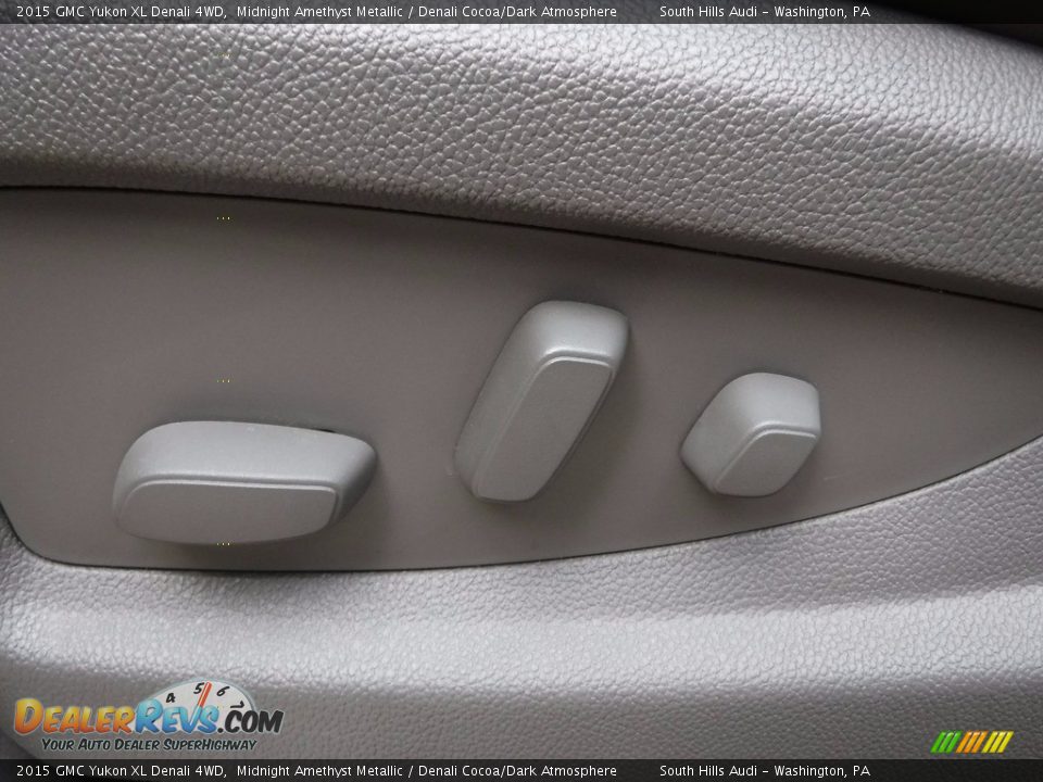 2015 GMC Yukon XL Denali 4WD Midnight Amethyst Metallic / Denali Cocoa/Dark Atmosphere Photo #24