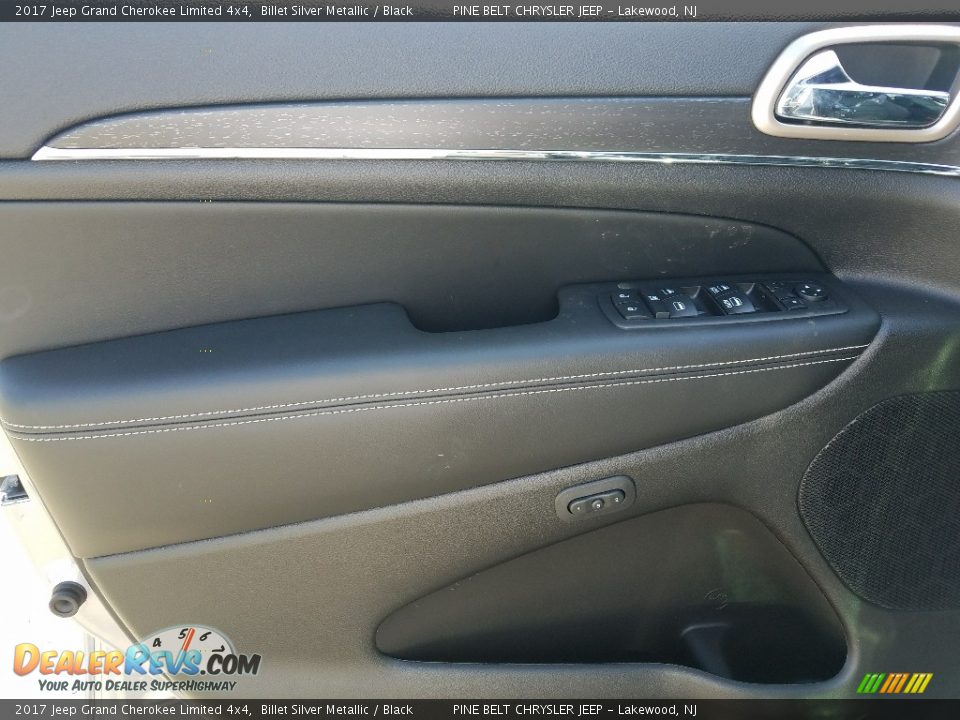 2017 Jeep Grand Cherokee Limited 4x4 Billet Silver Metallic / Black Photo #6