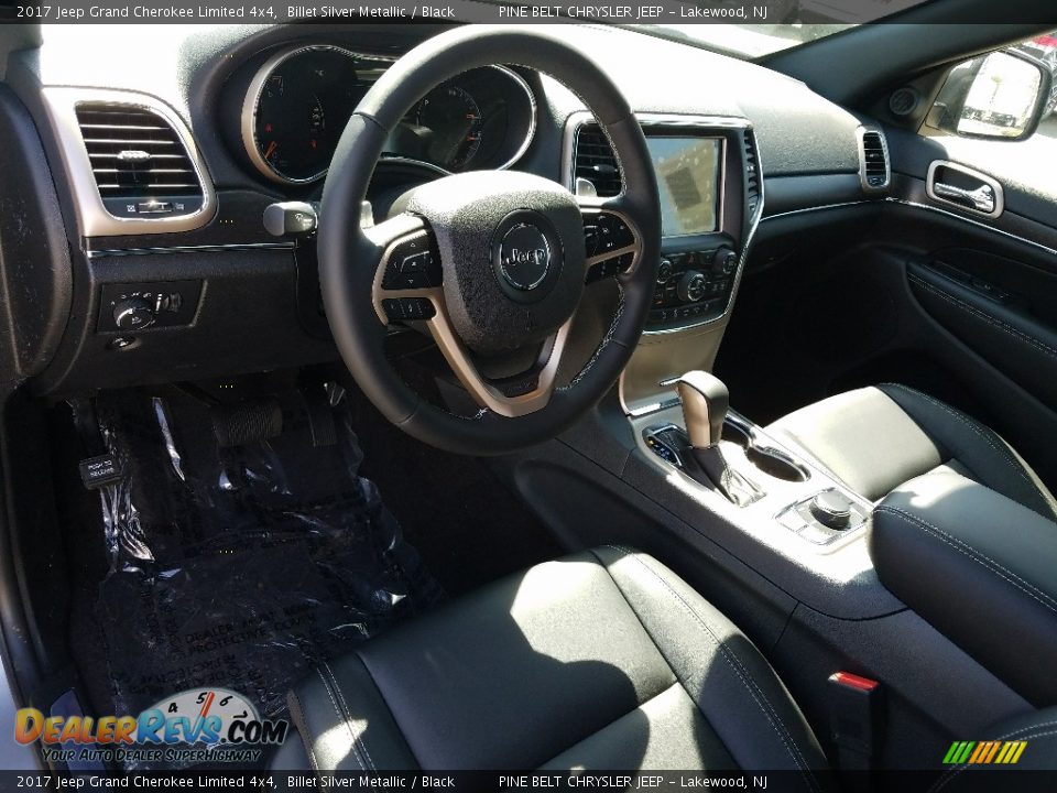 2017 Jeep Grand Cherokee Limited 4x4 Billet Silver Metallic / Black Photo #9