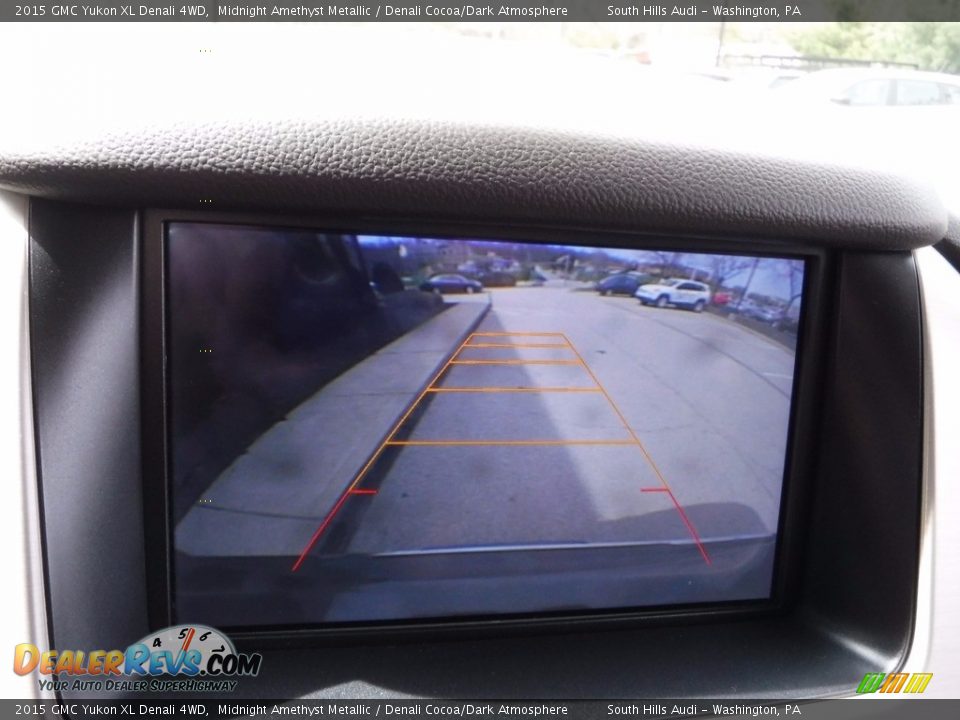 2015 GMC Yukon XL Denali 4WD Midnight Amethyst Metallic / Denali Cocoa/Dark Atmosphere Photo #30