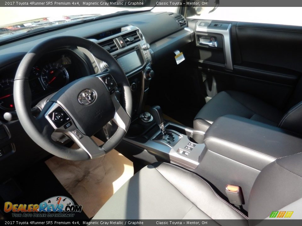2017 Toyota 4Runner SR5 Premium 4x4 Magnetic Gray Metallic / Graphite Photo #4