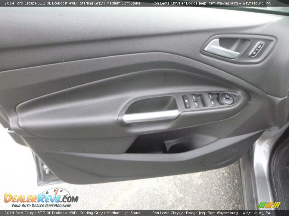 2014 Ford Escape SE 2.0L EcoBoost 4WD Sterling Gray / Medium Light Stone Photo #16