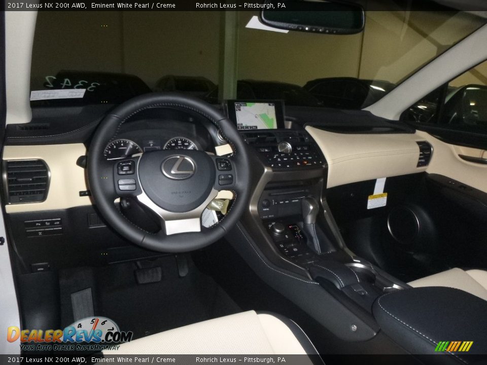 Dashboard of 2017 Lexus NX 200t AWD Photo #8