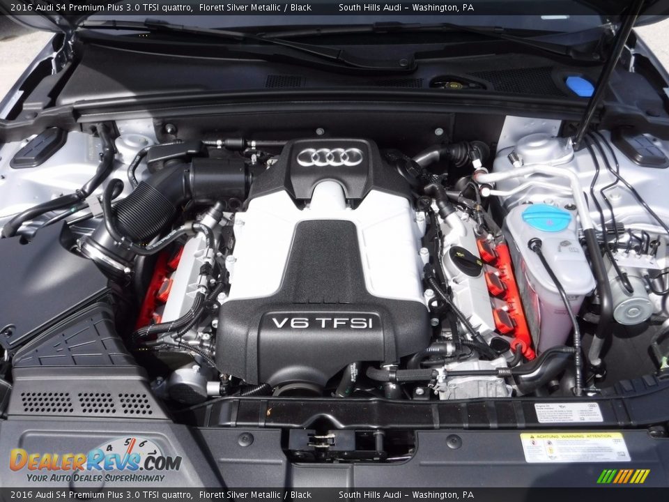 2016 Audi S4 Premium Plus 3.0 TFSI quattro 3.0 Liter TFSI Supercharged DOHC 24-Valve VVT V6 Engine Photo #17