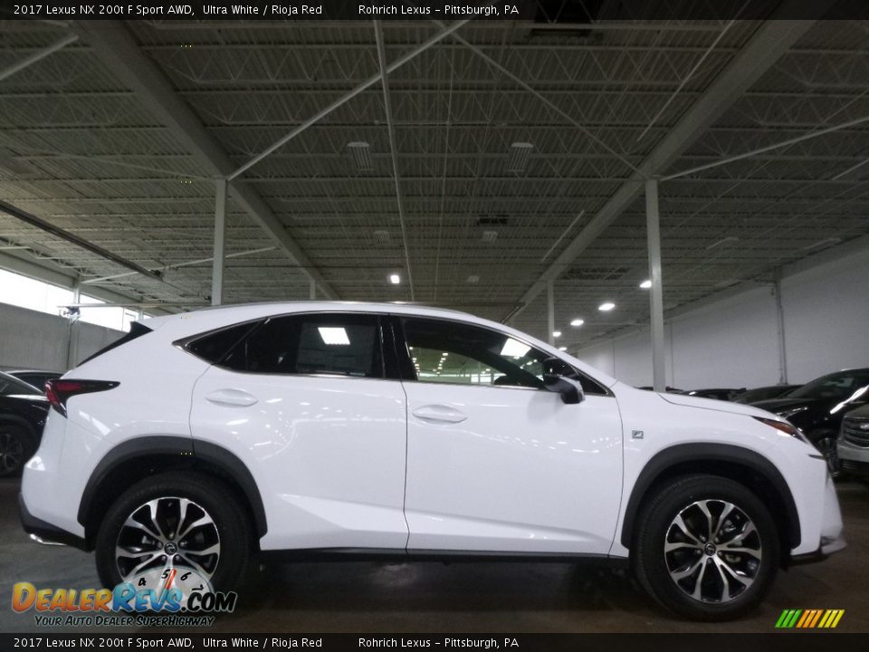 Ultra White 2017 Lexus NX 200t F Sport AWD Photo #2