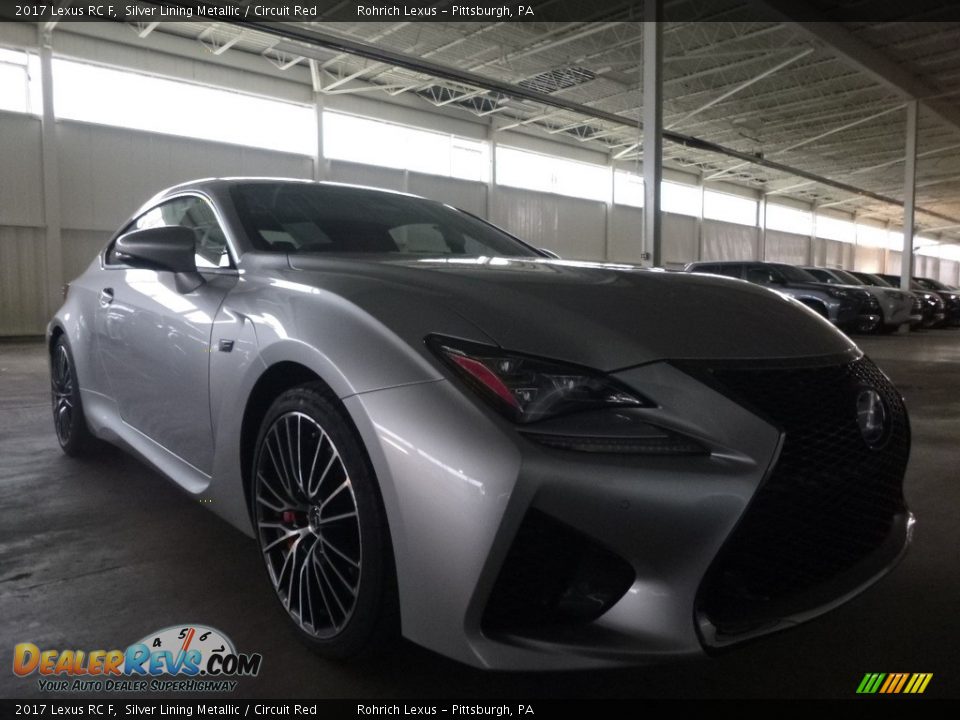 Front 3/4 View of 2017 Lexus RC F Photo #1