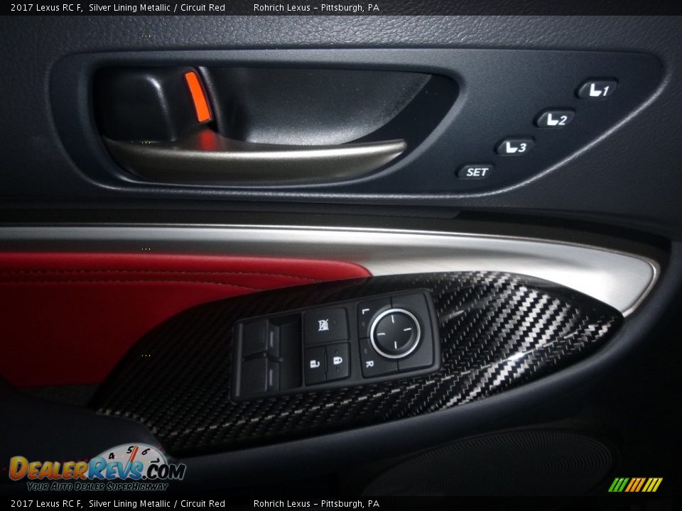 Controls of 2017 Lexus RC F Photo #9