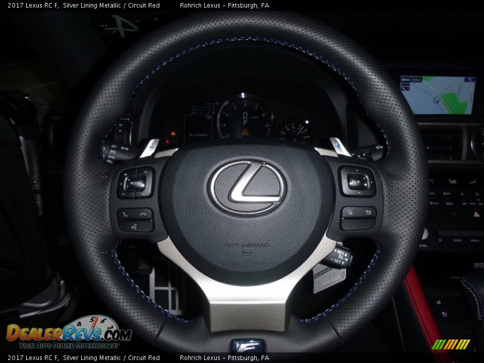 2017 Lexus RC F Steering Wheel Photo #14
