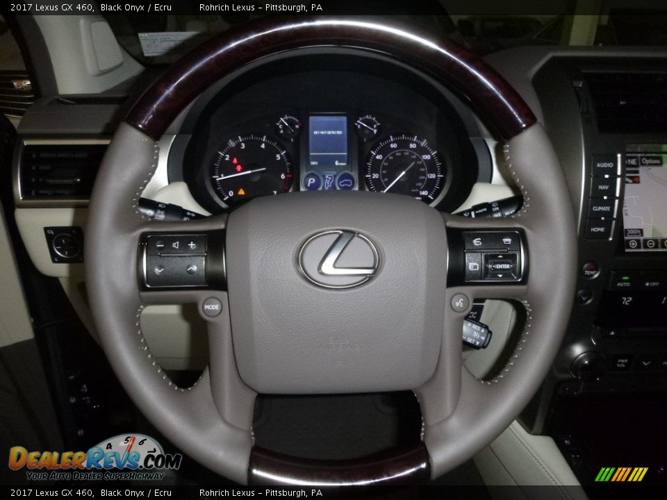 2017 Lexus GX 460 Black Onyx / Ecru Photo #14