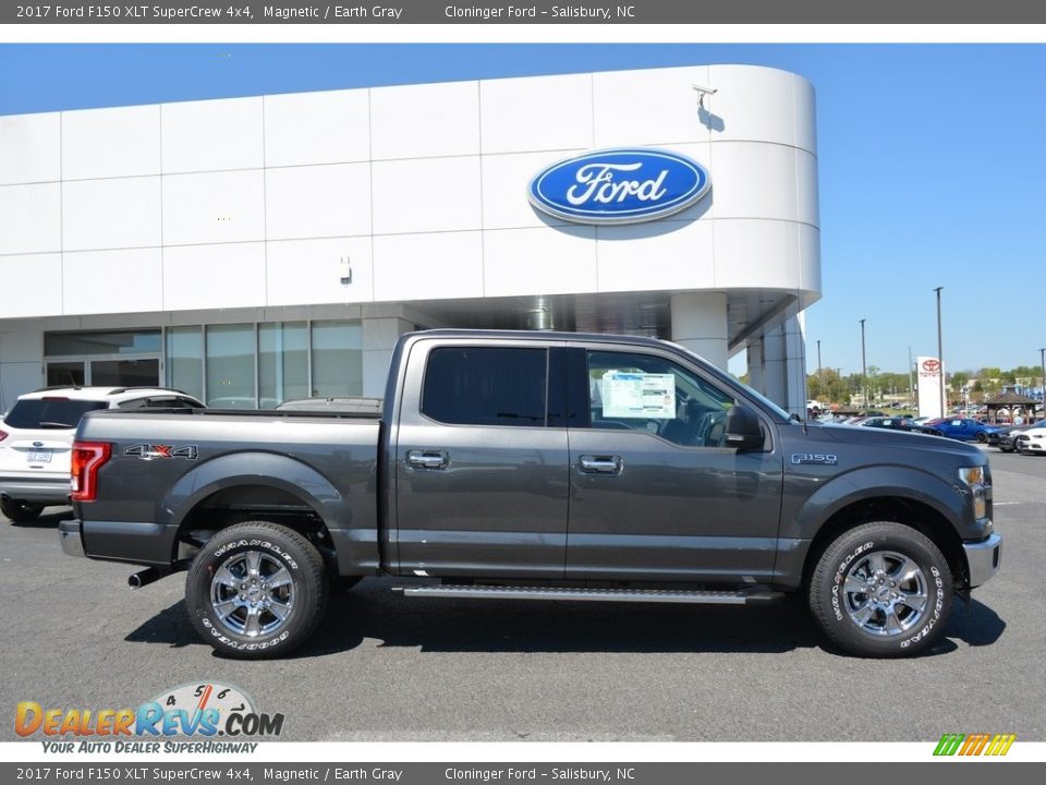 2017 Ford F150 XLT SuperCrew 4x4 Magnetic / Earth Gray Photo #2