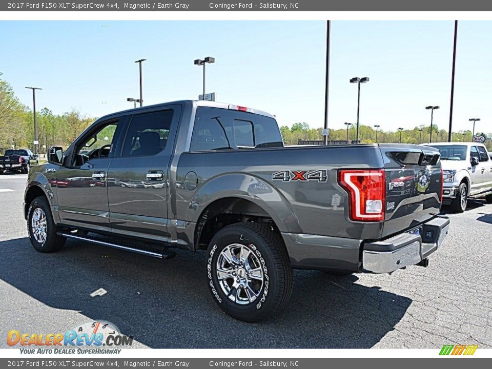 2017 Ford F150 XLT SuperCrew 4x4 Magnetic / Earth Gray Photo #23